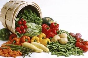 Cibo nel trattamento della prostatite