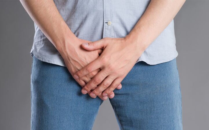 Prostatite in un uomo